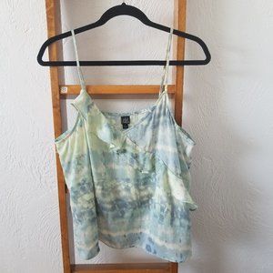 Wild Fable Ruffled Cami with Adjustable Straps XL